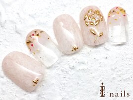 スタッズ薔薇　9480円