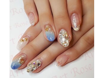 ネイルサロンアンドネイルスクールアートローズ 町田店(Art Rose)/リゾートネイル