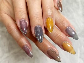 シースルーワンカラー