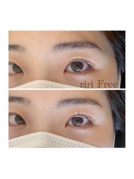 リリフリー(riri Free)/【持ち良し】まつ毛パーマ