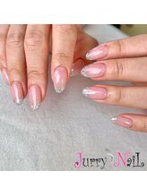 ジュリーネイル 所沢店/ガラスフレンチ