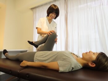 きれいウィーク 恵比寿/大事な股関節まわりを施術