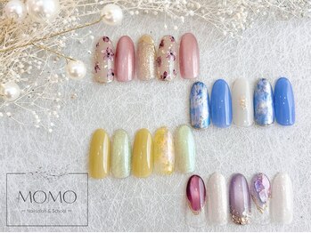 モモ(MOMO)の写真/【幅広いトレンドデザイン☆】デザイン力×高技術♪カラー&マグネット500色以上！