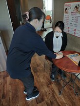 もみかる 藤枝小石川店/施術後はお茶をどうぞ