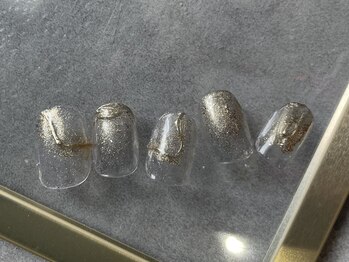 つめノさき/クリアゴールドニュアンス