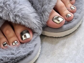 ハチ(Hachi)/【フット】ミラーネイル★