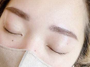 ナラ 都城店(nala.)の写真/お客様の目元に合わせてデザインをご提案します★【まつげパーマ￥5,900/眉毛スタイリング￥5,800】