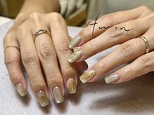 ツイン(twin.)/マグネットネイル×オプ有