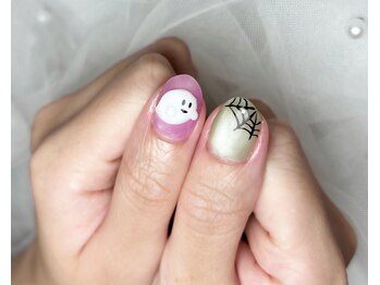 コンサート(Concert)/お化けネイルでハロウィン気分