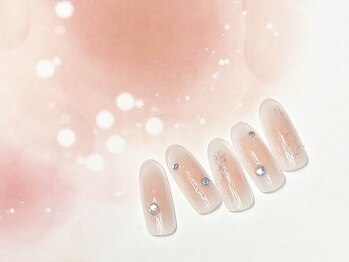 モトネイル(moto nail)/4月【ハンド】フリーアート