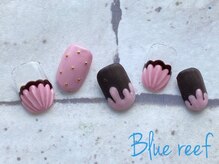 ネイルアンドまつげエクステ ブルーリーフ 四谷三丁目店(Blue Reef)/アポロチョコネイル