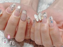 ピュア(Pure)/バタフライネイル