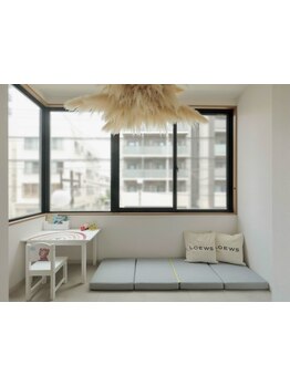 お子様同伴OKのサロン