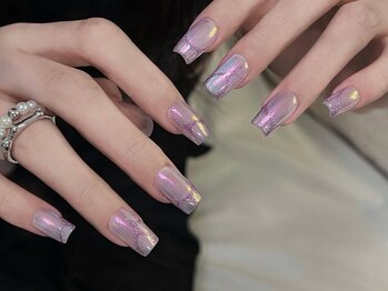 ダークハニー 池袋店(Dark Honey)/パープルオーロララメネイル