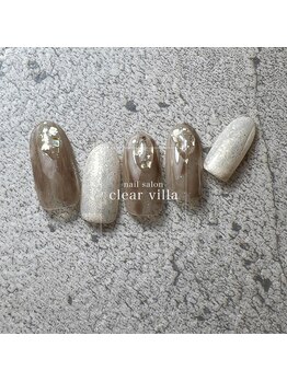 ネイルサロンクリアヴィラ(nail salon clear villa)/trend designコース¥8990