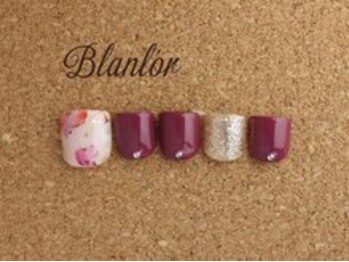 ブランロール 中目黒店(Blanl'or)/FOOT　パープル　フラワー