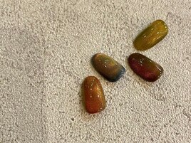 <ハンド>デザインシンプルネイル