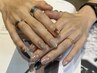 【学割U24】《Hand/ジェルネイル》平日限定　フルデザインニュアンスネイル