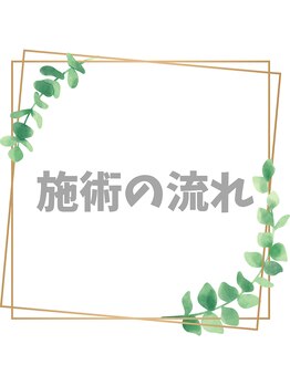 ヨサパーク マナ(YOSA PARK MANA)/施術の流れ《痩身/ハーブ蒸し》