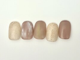 Bコース5200円ショートネイル