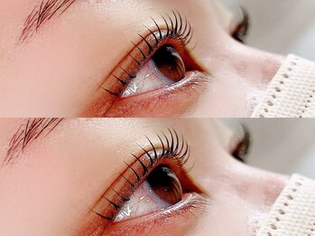 ディーエル ビューティー 表参道店(DL BEAUTY)の写真/エクステ￥5280～★最高級セーブル/マットフラットラッシュ/カラー◎80本￥6600も人気[表参道店]