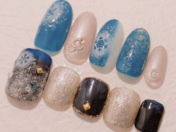 心逢(ココア)の写真/冬のデザイン豊富!!雪の結晶やクリスマス風など多数のデザインをご用意しています♪お得なクーポンも◎