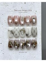 ネイルアトリエ ニュイ(nail atelier Nuit.)/お正月ネイル
