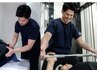【整体＋トレーニング】整体60分+トレーニング30分￥14,500→￥13,800