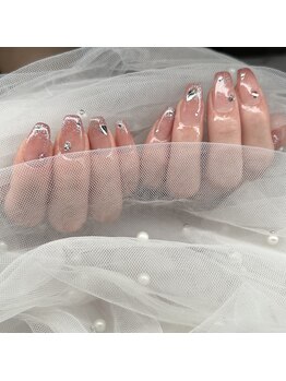 アイリッシュネイル 久屋大通店(Irish Nail)/キラキラピンクグラデーション♪