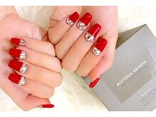 ネイルサロン ティーエイチセブン(Nail Salon TH SEVEN)/【韓国ネイル】ビジューネイル