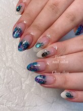 シュシュ(Chou chou)/透け感が可愛いインクアート