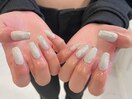 ホワイトネイル/シンプルネイル