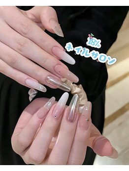 エイティーンパーセントネイル(18%ネイル)/スカルプネイル
