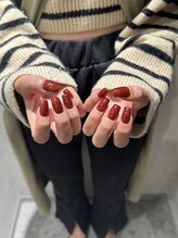 ロミー(Rommy)/グリッターネイル