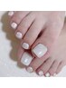 フット★ラメ・ワンカラー【パラジェル使用 ◎】 6980yen／ご新規オフ無料