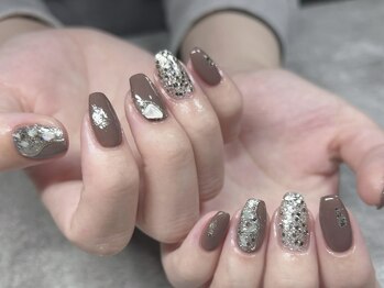 サリナスネイル 西院店(SARINASNAIL)/大人かっこいいニュアンス