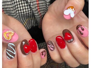 手作りバレンタイン３Dパーツ