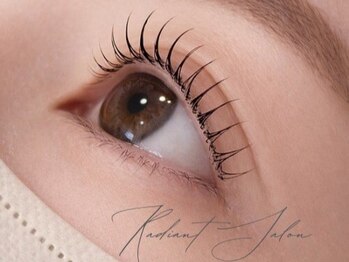 レディアント サロン(Radiant Salon)の写真/【新メニュー☆つくば最新！】時間が経っても美しいカールをキープ『Lコート(エルコート)まつげパーマ