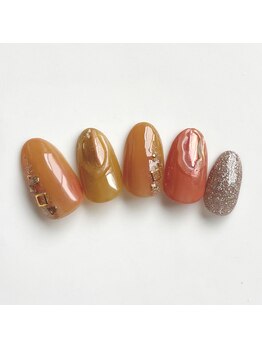 アルセア 上野御徒町店(Alcea)/秋ニュアンスネイル 秋