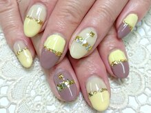 キャンアイドレッシー ヨコハマ元町店(Can I Dressy)/ワンカラーフレンチ　ホロ　モカ