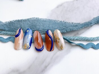 ネイルサロン&スクール ジーナ(GINA)/個性的ニュアンスネイル