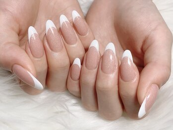 ミラン 上尾(miRAN)/白フレンチネイル