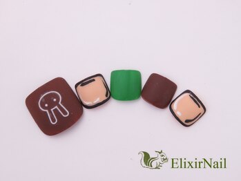 エリクサーネイル 池袋(Elixir Nail)/定額フット/やり放題