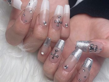 ホランイネイル(HORANGI NAIL)/フリーアートM+10本長さだし