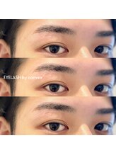 アイラッシュ バイ コンベックス(EYELASH by convex)/アイブロウwaxで整った眉毛に！