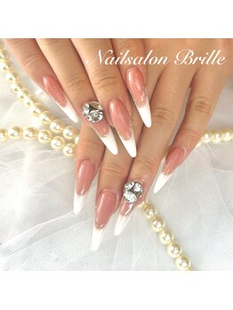 エスフィーネイルサロン ブリーユ(Esfy nailsalon Brille)/バーチャルフレンチ(デザスカ)