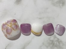 カレネイル(kale nail)/４月限定シンプルART+500円