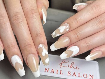 キヒ 渋谷店(Kihi)/フレンチネイル6本+アート4本