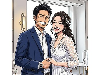 ミース 自由が丘店(MYS)の写真/【自由が丘】前撮り・挙式前の駆け込み大歓迎★純白ドレスに映える最高の笑顔へ！ペア利用・直前ケアもOK◎