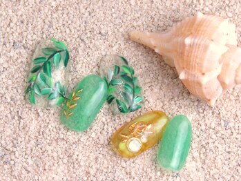 ネイルサロン ルージュ(NailSalon rouge)/夏ネイル